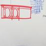 I leave part of the paper blank to add light to the composition