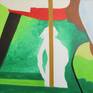 Depicting only white shapes to render someone's presence is a recurrent theme in my art, a reflection on presence/absence