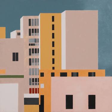 Print of Figurative Cities Paintings by Mary Cinque