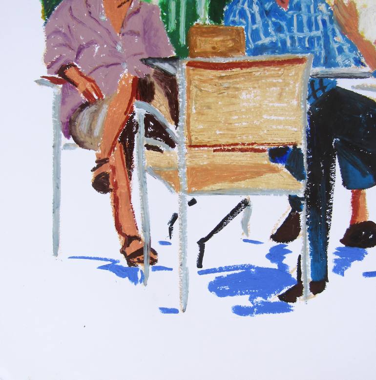 Original Figurative Men Drawing by Mary Cinque