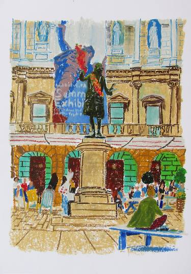 Print of Figurative Cities Drawings by Mary Cinque