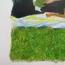 White is one of my favourite colour to apply when using oil pastels