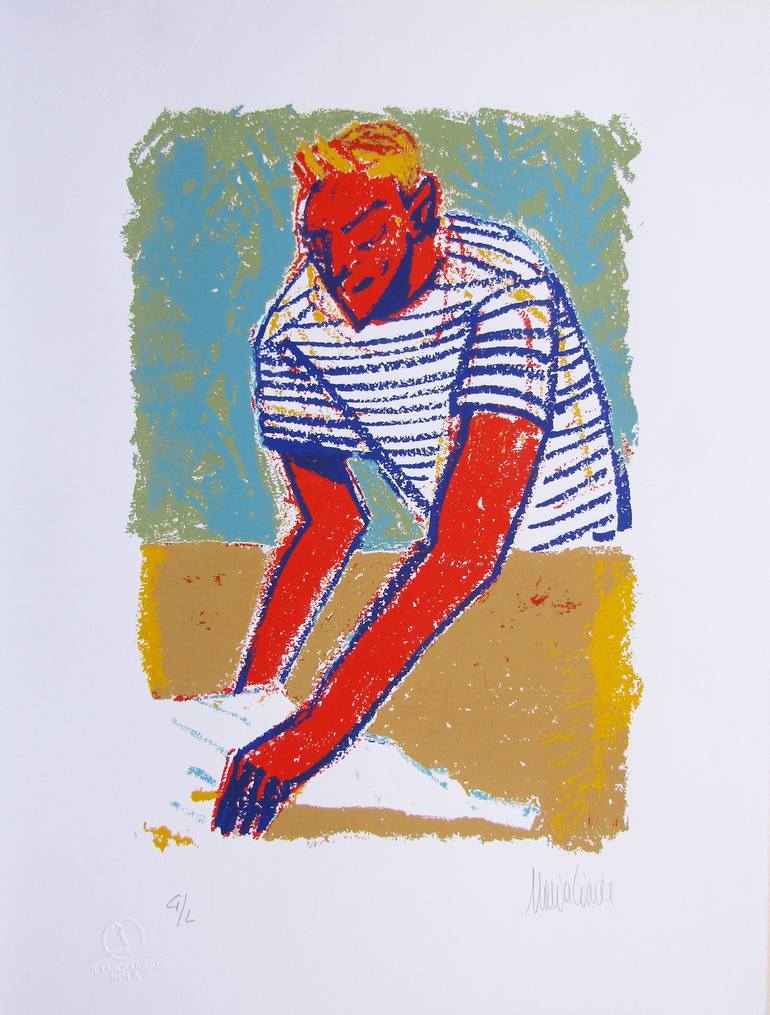 Original People Printmaking by Mary Cinque