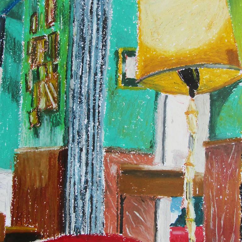 Original Figurative Outer Space Drawing by Mary Cinque