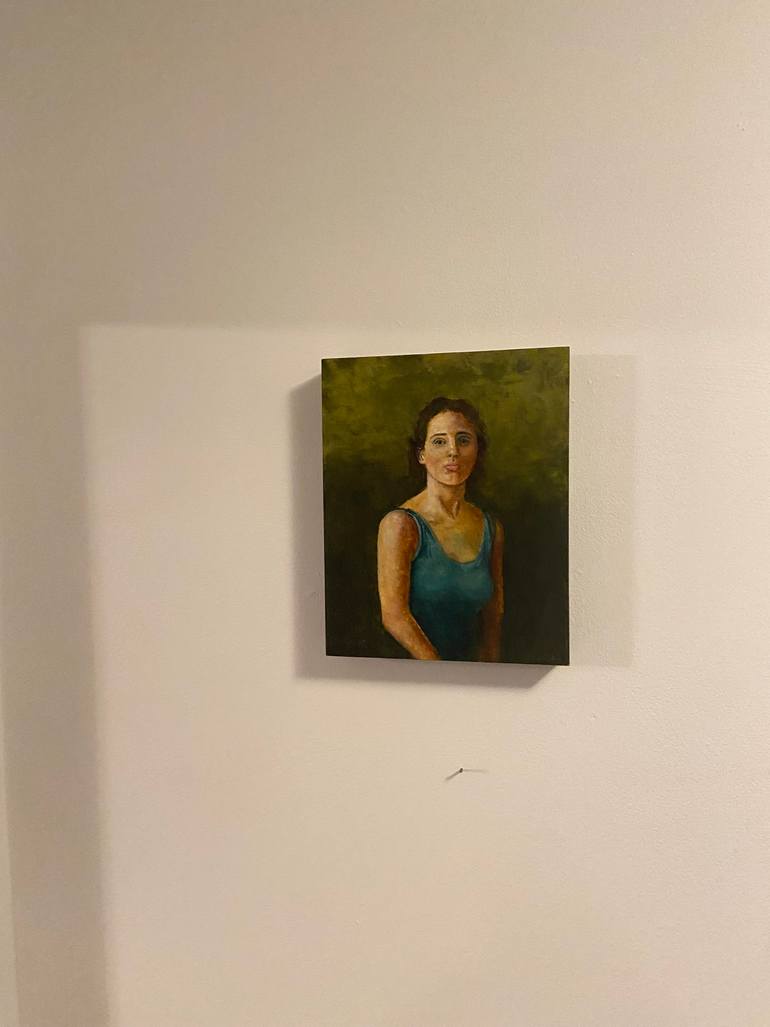 Original Portraiture Women Painting by Willy Dahm