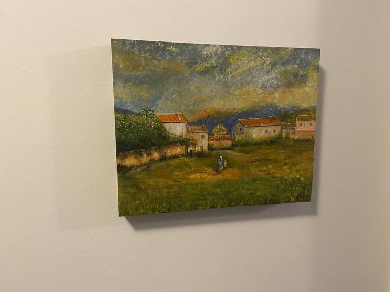 Original Impressionism Landscape Painting by Willy Dahm