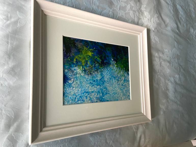 Original Abstract Painting by Willy Dahm