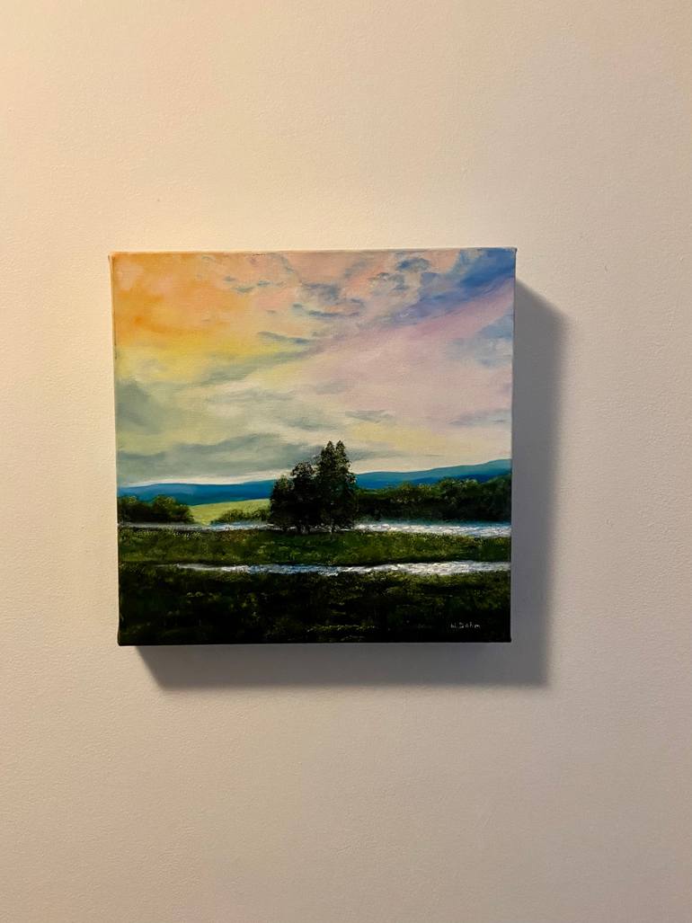 Original Contemporary Landscape Painting by Willy Dahm