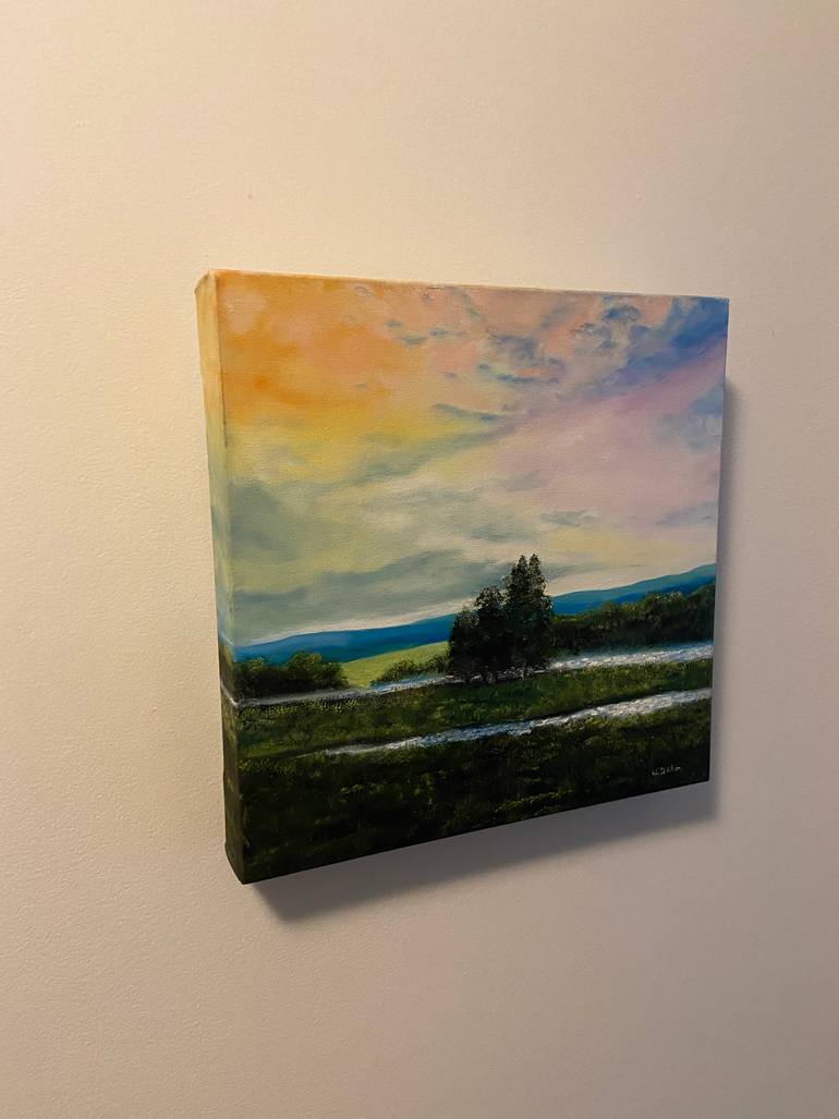 Original Contemporary Landscape Painting by Willy Dahm