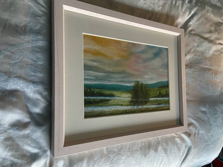 Original Impressionism Landscape Painting by Willy Dahm