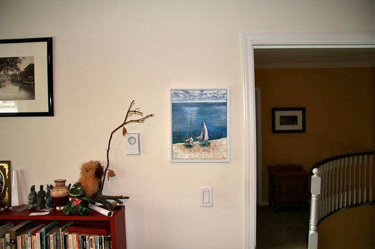 Original Other Boat Painting by Willy Dahm