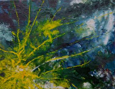 Original Abstract Paintings by Willy Dahm