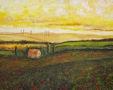 Original Fine Art Landscape Paintings by Willy Dahm