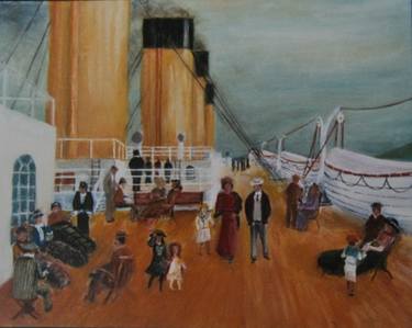 Original Fine Art Boat Paintings by Willy Dahm