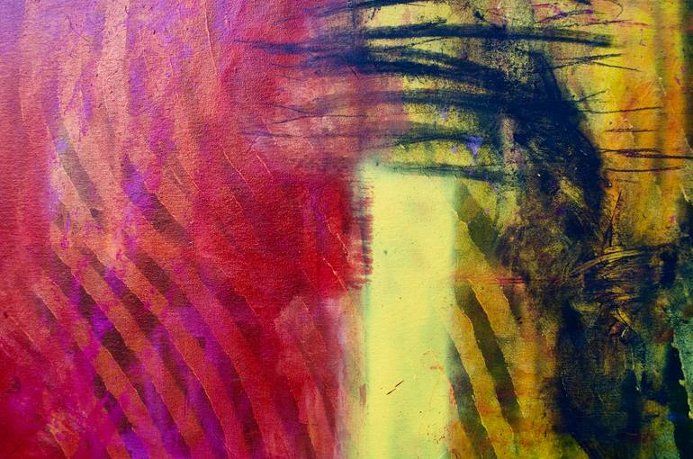 Original Abstract Expressionism Abstract Painting by David Spencer
