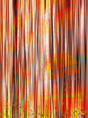 Composition in Orange and Yellow - Limited Edition of 20 thumb