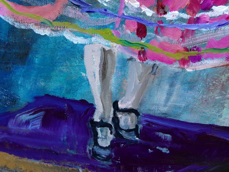 Original Impressionism Pop Culture/Celebrity Painting by Sp Reid