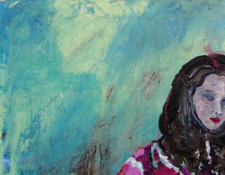 Original Impressionism Pop Culture/Celebrity Painting by Sp Reid
