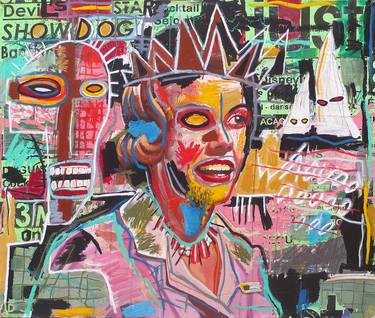 Original Pop Art World Culture Paintings by sylvain fornaro