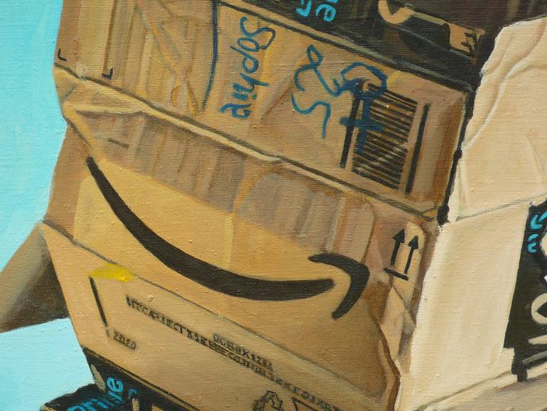 Original Figurative Other Painting by Sylvain Fornaro