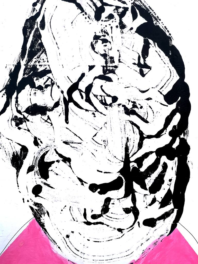 Original Abstract Expressionism Abstract Painting by Massimo Quadrelli