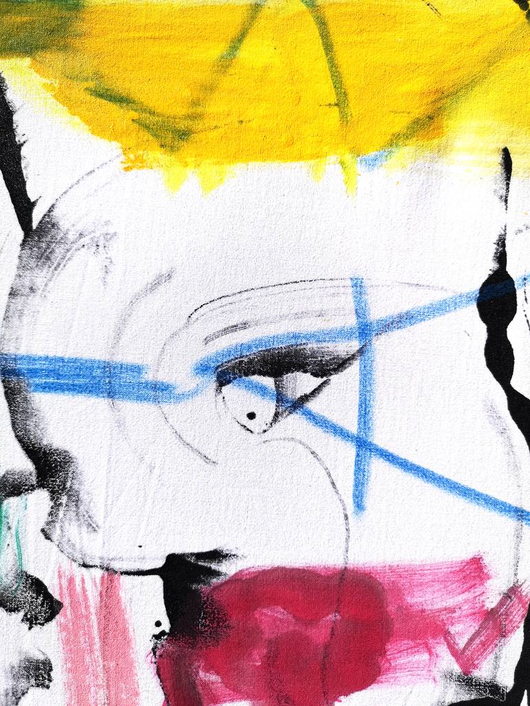 Original Abstract Expressionism Abstract Painting by Massimo Quadrelli