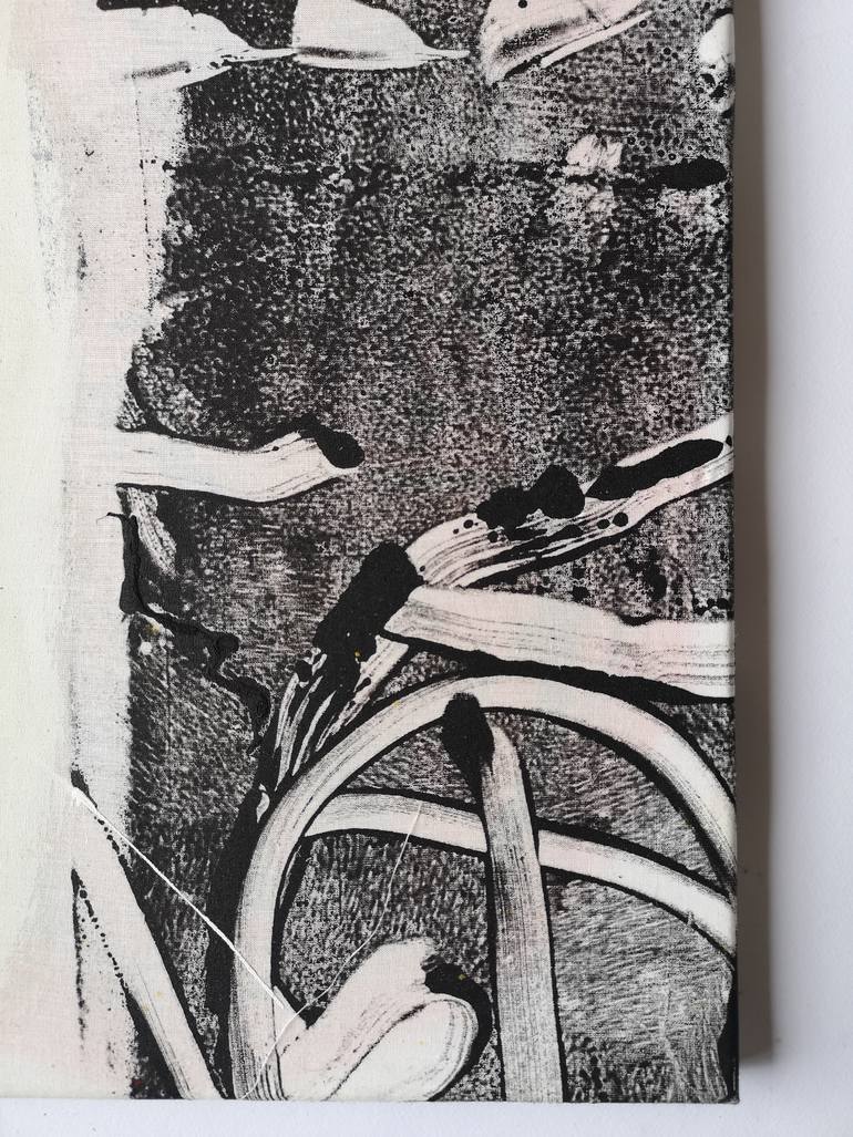 Original Abstract Expressionism Abstract Painting by Massimo Quadrelli