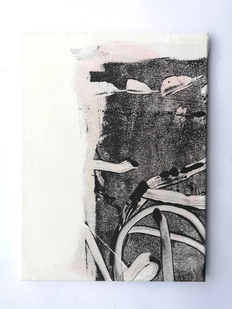 Original Abstract Expressionism Abstract Painting by Massimo Quadrelli