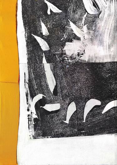 Original Abstract Expressionism Abstract Painting by Massimo Quadrelli