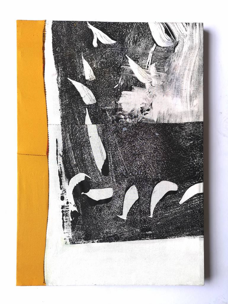 Original Abstract Expressionism Abstract Painting by Massimo Quadrelli