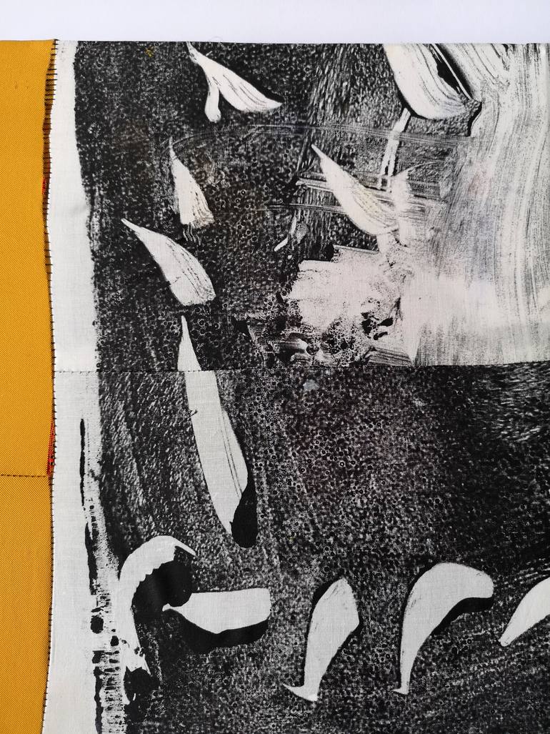 Original Abstract Expressionism Abstract Painting by Massimo Quadrelli