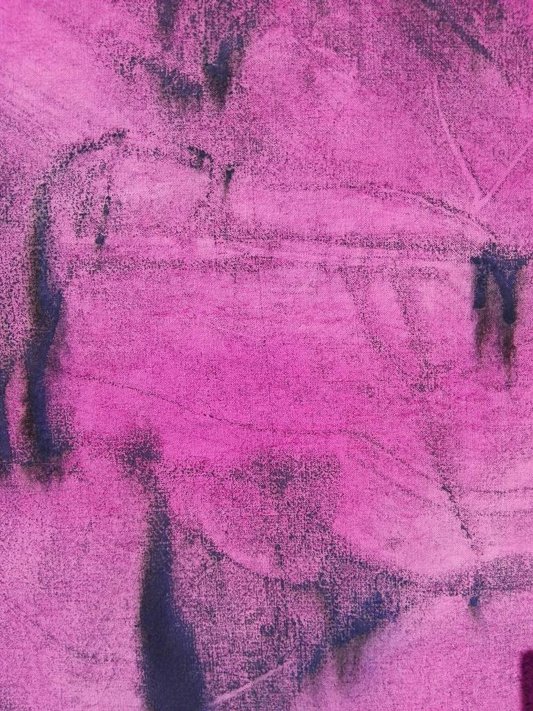 Original Abstract Expressionism Abstract Painting by Massimo Quadrelli