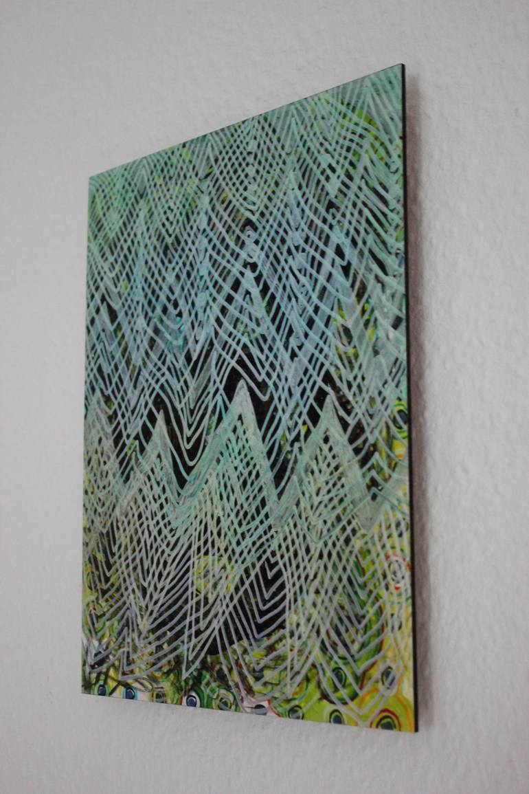 Original Conceptual Abstract Painting by Annette Mewes-Thoms