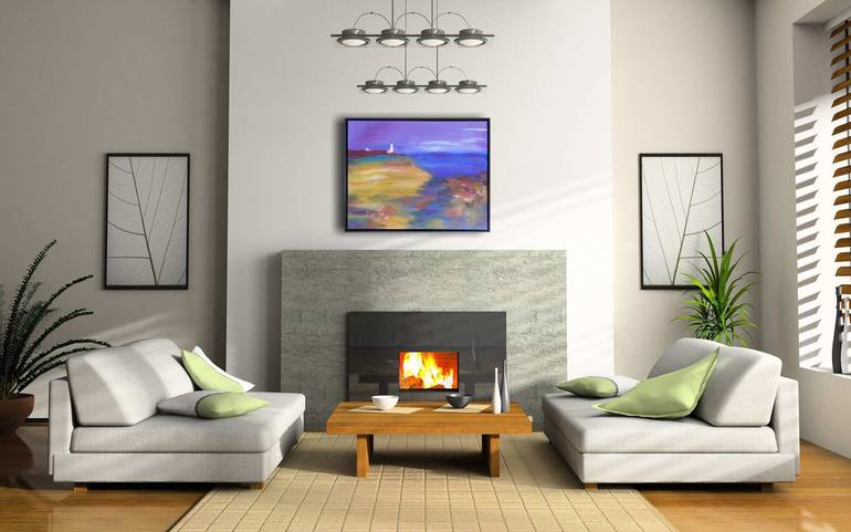 Original Abstract Painting by L Wade Allen