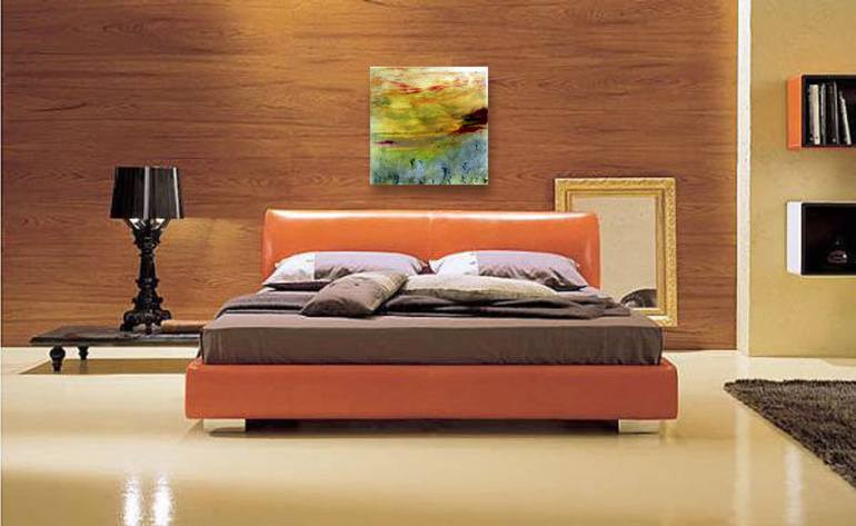 Original Abstract Landscape Painting by L Wade Allen