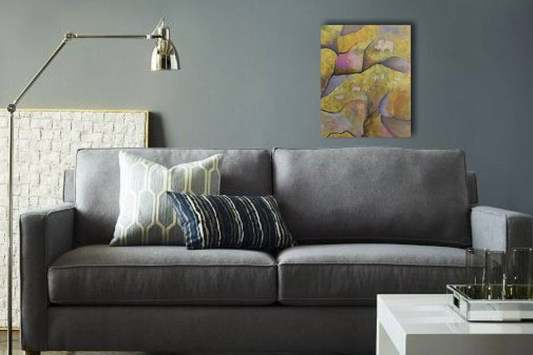 Original Abstract Painting by L Wade Allen