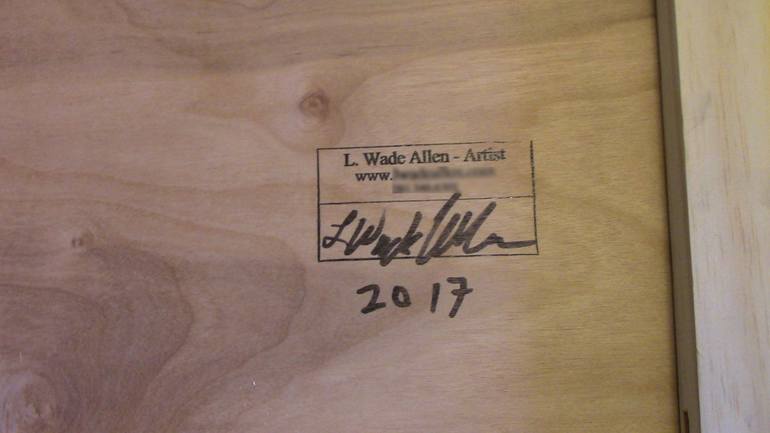 Original Abstract Painting by L Wade Allen