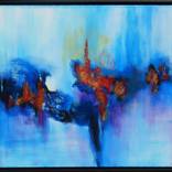 Blue Lagoon Framed by L Wade Allen