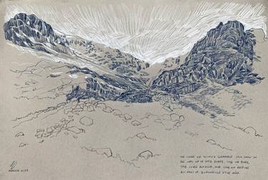 Print of Documentary Landscape Drawings by Richard Johnson