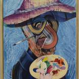 Self Portrait Cosplaying Cindy Sherman as a Van Gogh Grotesque by Aston Philip