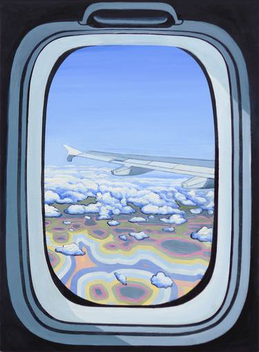 Print of Abstract Travel Paintings by Aston Philip
