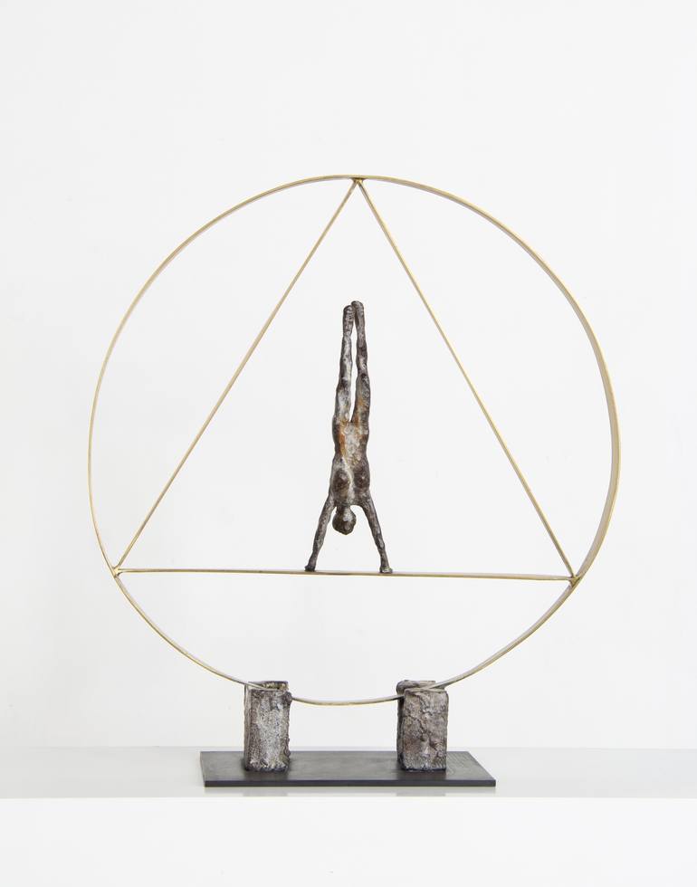 Original Figurative Performing Arts Sculpture by Chonat Getz