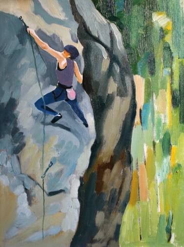 Original Modern Sport Paintings by Margarita Bojinova