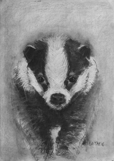 Print of Fine Art Animal Drawings by Ron Laitak