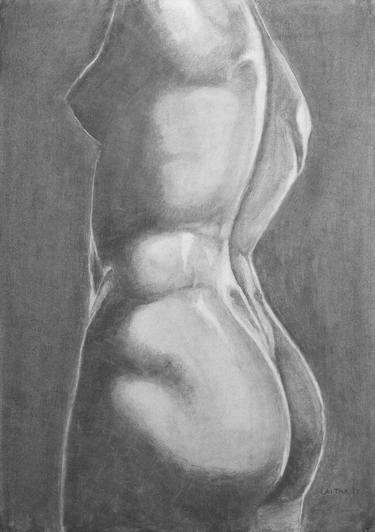 Print of Nude Drawings by Ron Laitak