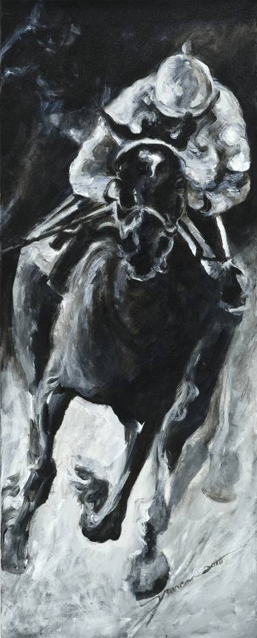 Print of Horse Paintings by francine stuart