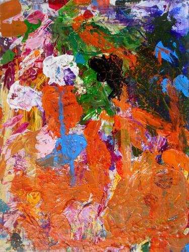Original Abstract Expressionism Abstract Painting by Matt Wright