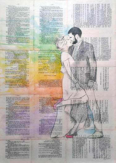 Print of Love Paintings by Dejan Filipović