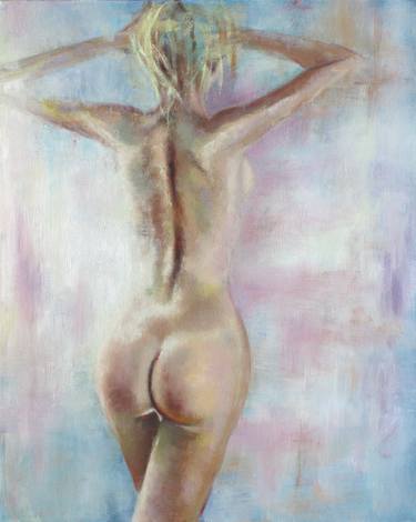 Original Abstract Nude Paintings by Ben Kelley