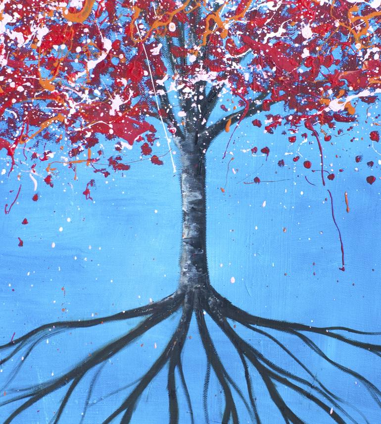 Original Tree Painting by Ben Kelley